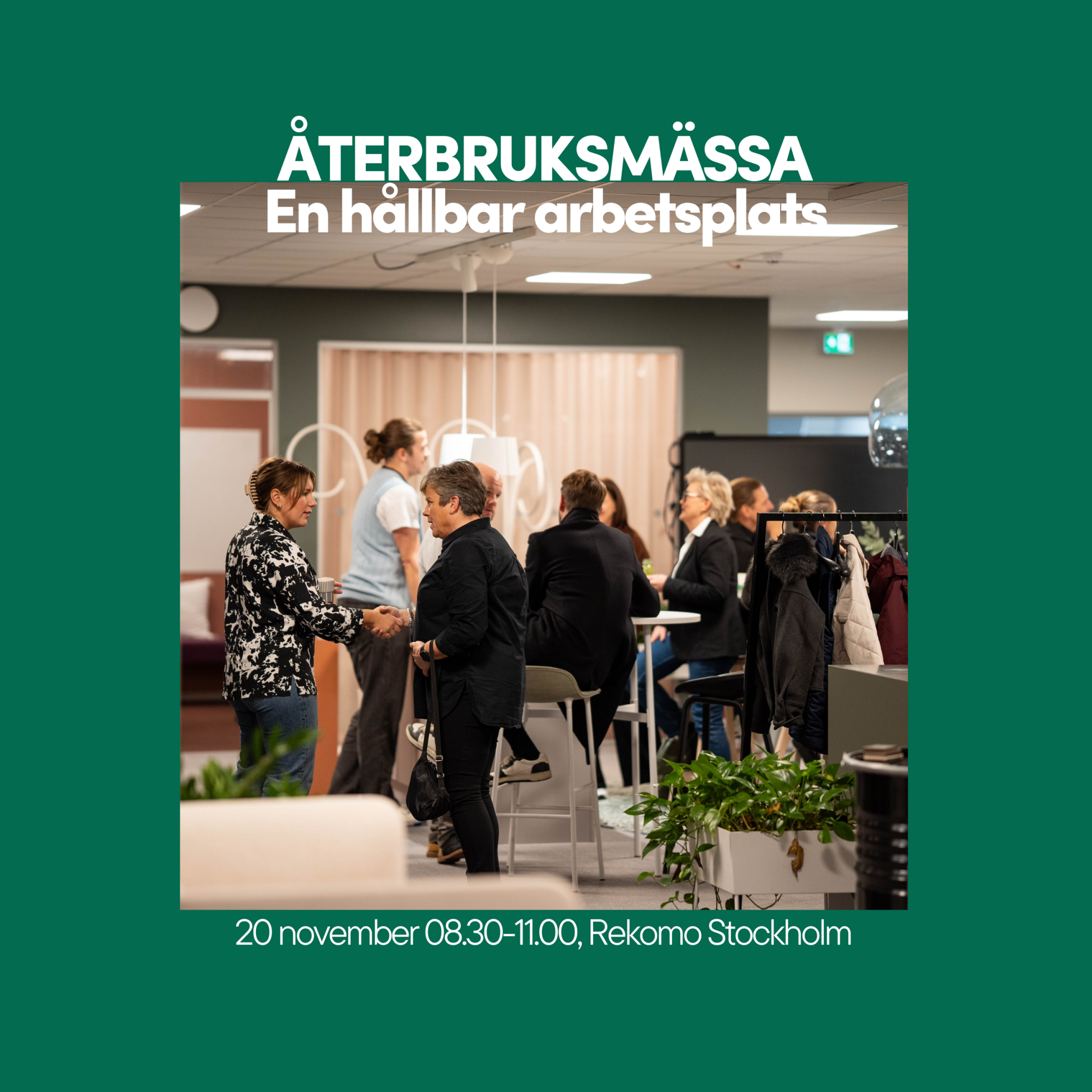 Featured image for “Inbjudan återbruksmässa, en hållbar arbetsplats”